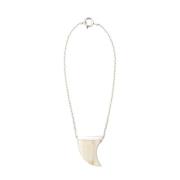 Ivoor en Goud Collier Ketting Isabel Marant , Gray , Dames