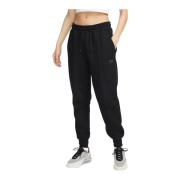 Dames Fleece Tech Broek Nike , Black , Dames