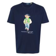 'Polo Denim Bear' t-shirt Ralph Lauren , Blue , Heren