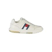 Witte Polyester Sneaker Tommy Hilfiger , White , Heren