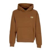 Bruine Logo Achter Hoodie Lange Mouw Dolly Noire , Brown , Heren