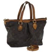 Pre-owned Canvas louis-vuitton-bags Louis Vuitton Vintage , Brown , Da...