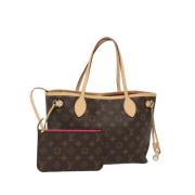 Pre-owned Canvas louis-vuitton-bags Louis Vuitton Vintage , Brown , Da...