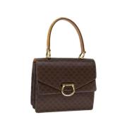 Pre-owned Leather handbags Celine Vintage , Brown , Dames