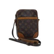 Pre-owned Canvas louis-vuitton-bags Louis Vuitton Vintage , Brown , Da...