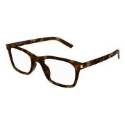 Stijlvolle Brilmonturen voor Moderne Mannen Saint Laurent , Brown , He...