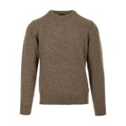 Beige Sweater Shetland Stijl Bl'ker , Beige , Heren