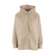 Beige Nylon Jas met Thermore® Vulling Aspesi , Beige , Dames