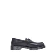 Leren Penny Strap Loafers Dr. Martens , Black , Heren