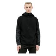 Tech Panel Hoodie Moncler , Black , Heren