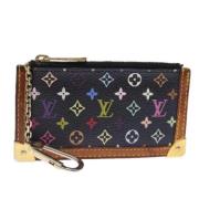 Pre-owned Canvas wallets Louis Vuitton Vintage , Multicolor , Dames