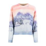 Cashmere-blend trui met wintermotief MC2 Saint Barth , Multicolor , Da...