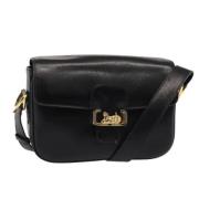 Pre-owned Leather celine-bags Celine Vintage , Black , Dames