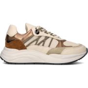 Beige Lage Dames Sneakers Charu Lina Locchi , Beige , Dames