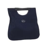 Pre-owned Canvas celine-bags Celine Vintage , Blue , Dames