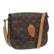 Pre-owned Canvas louis-vuitton-bags Louis Vuitton Vintage , Brown , Da...