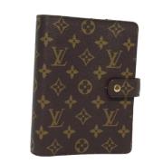 Pre-owned Canvas home-office Louis Vuitton Vintage , Brown , Dames