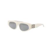 Stijlvolle zonnebril Bb0095S Balenciaga , White , Dames