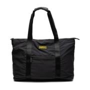 Racer Travel Holdall Tassen in Zwart Barbour , Black , Heren