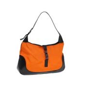 Pre-owned Canvas gucci-bags Gucci Vintage , Orange , Dames