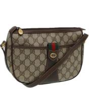 Pre-owned Leather gucci-bags Gucci Vintage , Brown , Dames