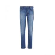 Denim Jeans 5 Zak Armani , Blue , Heren