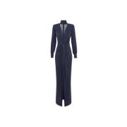 Elegante Jurk voor Speciale Gelegenheden Elisabetta Franchi , Blue , D...