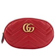 Pre-owned Leather gucci-bags Gucci Vintage , Red , Dames