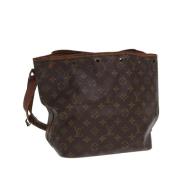 Pre-owned Canvas louis-vuitton-bags Louis Vuitton Vintage , Brown , Da...