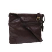 Pre-owned Canvas gucci-bags Gucci Vintage , Brown , Dames