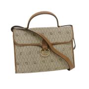 Pre-owned Canvas dior-bags Dior Vintage , Beige , Dames