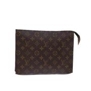 Pre-owned Fabric louis-vuitton-bags Louis Vuitton Vintage , Brown , Da...