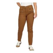 Donker Cognac Rany Broek 2-Biz , Brown , Dames