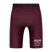 Paarse Broek voor Vrouwen Versace Jeans Couture , Purple , Dames