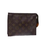 Pre-owned Coated canvas wallets Louis Vuitton Vintage , Brown , Dames