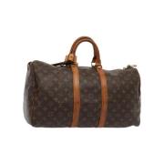 Pre-owned Canvas louis-vuitton-bags Louis Vuitton Vintage , Brown , Da...