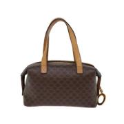 Pre-owned Canvas celine-bags Celine Vintage , Brown , Dames