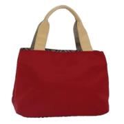 Pre-owned Nylon handbags Burberry Vintage , Red , Dames