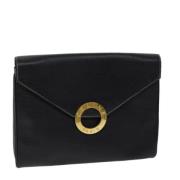 Pre-owned Leather shoulder-bags Celine Vintage , Black , Dames