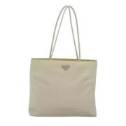 Pre-owned Nylon prada-bags Prada Vintage , Beige , Dames