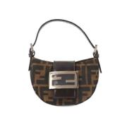 Pre-owned Leather fendi-bags Fendi Vintage , Brown , Dames