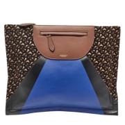 Pre-owned Leather clutches Burberry Vintage , Multicolor , Dames