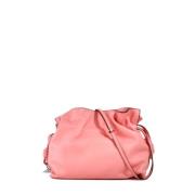 Pre-owned Leather shoulder-bags Loewe Pre-owned , Pink , Dames