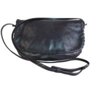 Pre-owned Leather shoulder-bags Bottega Veneta Vintage , Black , Dames