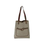 Pre-owned Plastic gucci-bags Gucci Vintage , Beige , Dames