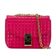 Pre-owned Leather celine-bags Celine Vintage , Pink , Dames