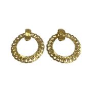 Pre-owned Metal chanel-jewelry Chanel Vintage , Yellow , Dames