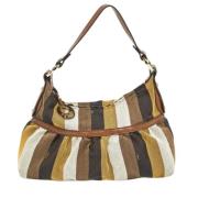 Pre-owned Leather fendi-bags Fendi Vintage , Brown , Dames