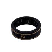 Pre-owned Fabric rings Gucci Vintage , Black , Dames