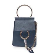 Pre-owned Leather shoulder-bags Chloé Pre-owned , Blue , Dames